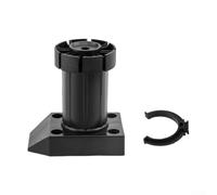 Lot de 10 pieds d'armoire réglables pour nivellement de meubles, compatibles avec armoires de cuisine, lits, canapés, tables basses et rangement de salle de bain, livré avec boucle pour une fixation