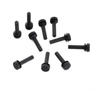 Lot de 10 pieds de plaque de cuisson, pieds de grille de brûleur, WB02X24790 en caoutchouc pour pare-chocs de grille