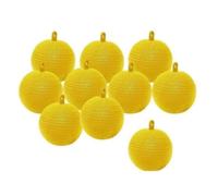 Lot de 10 pièges pour mouches des fruits pour fruits à la bouche en forme de boule suspendue piège pour mouches des fruits appâts bâton pièges pour insectes balle pour plantes de cuisine