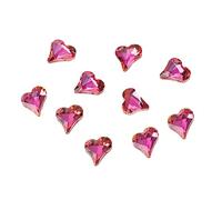 Lot de 10 pierres précieuses en cristal 3D pour ongles - Pour manucure et décoration des ongles