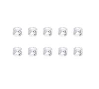 Lot de 10 pierres précieuses pour ongles en forme de cœur - Forme irrégulière - Décoration pour ongles en acrylique