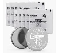 Lot de 10 Piles 1632 CR1632 CR 1632 Bouton Batterie au Lithium 3V Non Rechargeable