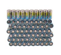 Lot de 10 Piles Alcaline 4LR44 6V 476A Pour Collier Chien Antiaboiement Dressage