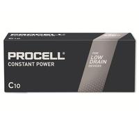 1 x 10 Duracell Procell Constant LR14 1.5V Alcalin Batteries