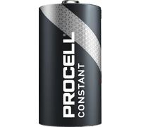 Lot de 10 Piles alcalines Mono, D, LR20, 1,5 V Procell Constant, boîte de Vente au détail