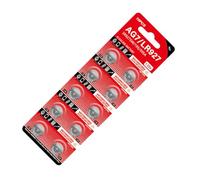 Lot de 10 piles bouton 1,55 V SR927SW LR927 395 399 AG7 V399 D399 pour montre