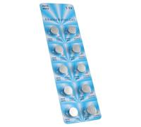 Lot de 10 piles bouton AG13 LR44 A76 357 357A LR1154 SR1154 SR44 1,5 V pour appareils électroniques, jouets et montres