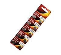 Lot de 10 piles bouton alcalines AG13 1,55 V LR44 A76 357 357A LR1154 SR1154 SR44 GP76 pour montre jouet en métal