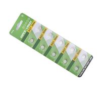 Lot de 10 piles bouton alcalines LR1130 LR41 LR44 pour calculatrices, montres et télécommandes, jouets en métal