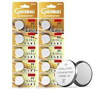 Lot de 10 Piles Bouton CR2032 3 V CR 2032 (Piles Bouton au Lithium - 3 V