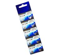 Lot de 10 piles bouton LR521/LR621/LR41/LR626/LR144/LR1130 1,55 V avec design anti-fuite pour des performances stables