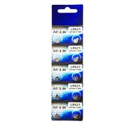 Lot de 10 piles bouton LR521/LR621/LR41/LR626/LR144/LR1130 1,55 V avec design anti-fuite pour des performances stables