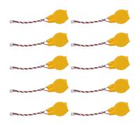 Lot de 10 piles bouton pour ordinateur portable CMOS 3 V 2032 Li-Ion avec câble 3 fils 3 broches