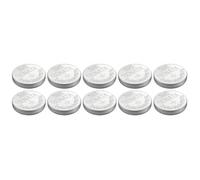 Lot de 10 Piles bouton Silver Oxyde 390 / SR1130SW 0% mercure