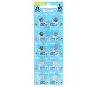 Lot de 10 piles bouton Vinnic AG11, 7,9 x 7,9 x 2,1 mm