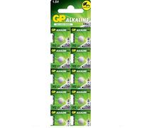 Lot de 10 Piles Boutons alcalines GP192-C10