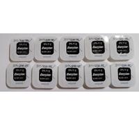Lot de 10 Piles Energizer 377/376 SR626SW Silver Oxide