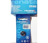 Lot de 10 Piles Renata CR1632 Lithium 3VOLTS