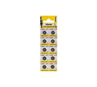 Lot de 10 piles VINNIC AG10 1.5V alcaline