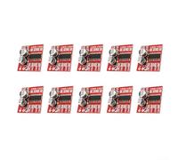 Lot de 10 pilotes de moteur CC à double canal L298N, courant de crête 2 A pour contrôle de vitesse PWM, protection contre la surchauffe pour robots Smart Car DIY Projets,