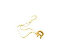 Lot de 10 pince-nez natation sangle latex Softee Jaune TU