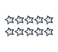 Lot de 10 pinces à cheveux en forme d'étoile à paillettes pour femme