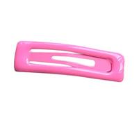 Lot de 10 pinces à cheveux rectangulaires en forme d'épingle à cheveux couleur bonbon pour adolescents et enfants pour prendre des photos de queue de cheval