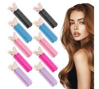 Lot de 10 pinces à cheveux volumisantes pour le coiffage des racines et des franges, pinces à cheveux pour rehausser les racines avec 5 pour boucles moelleuses et un volume aéré, pince volumisant