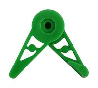 Lot de 10 pinces à cintrer configurables à 360° pour entraînement à faible stress - Supports de branches en ABS pour intérieur et extérieur - Pour jardin, légumes, fleurs et arbres fruitiers - Vert