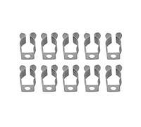 Lot de 10 pinces à ressort de 12 mm/15 mm/18 mm/21 mm/25 mm en acier inoxydable 304 robuste for organiser les accessoires d'outils(12MM)