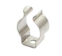 Lot de 10 pinces à ressort en métal pour outils de rangement robustes pour abri de jardin, garage, cour, armoires (25 mm)