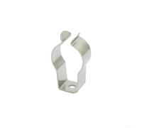 Lot de 10 pinces à ressort en métal pour outils de rangement robustes pour abri de jardin, garage, cour, armoires (28 mm)