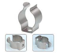 Lot de 10 pinces à ressort en tissu éponge de type ouvert en acier robuste 6-28 mm