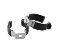 Lot de 10 pinces à ressort pour rangement d'outils en acier inoxydable et caoutchouc pour garage, atelier, abri de jardin, balai, râteau, brosse 20 mm, 25 mm, 28 mm, 30 mm (28 mm)