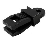 Linxor - Lot de 10 pinces à tendre, clips pour bâches ou toiles - Noir
