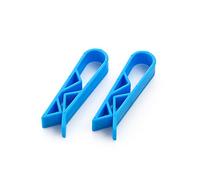 Lot de 10 pinces antidérapantes en plastique pour sacs poubelle