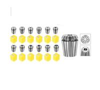 Lot de 10 pinces de serrage à ressort de haute précision Grade A ER11 ER16 ER20 1/4 mm 6,35 mm 1/8 mm pour machine de gravure CNC (ER11-2 mm)