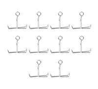 Lot de 10 pinces de serrage pour tuyau de laboratoire - Bouchon d'eau - Pour liquide de tuyau en caoutchouc - Réglage de l'eau