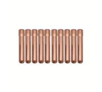 Lot de 10 pinces de soudage TIG pour torche WP9/20/25, corps de pince 13N pour lentille à gaz 45V42/43/44/45, support d'électrode en laiton, alésage de 2,4 mm/3,2 mm (Φ3,2 mm)