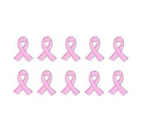Lot De 10 Pins Personnalisé Octobre Rose Broches Pins Octobre Rose Ruban Roses De Sensibilisation Cancer Du Sein 2025 Accessoires Soutenir La Cause Survivante Du Cancer Du Sein Femmes Broche (A)