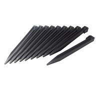 Lot de 10 piquets d'ancrage Etik Fix vert clair