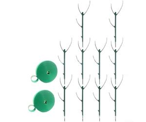 Lot de 10 piquets de support empilables pour Monstera Deliciosa pour aider le comportement naturel d'escalade tout en maintenant une esthétique propre dans la décoration d'intérieur