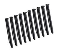 Lot de 10 piquets de tente portables résistants au vent pour tente de plage multifonctionnelle pour les voyages en camping et l'aventure