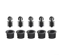 Lot de 10 piquets en plastique pour grille de haut-parleur pour une installation efficace du gril de haut-parleur (A32)