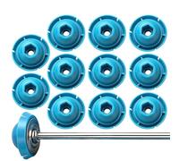 Lot de 10 pistons à changement rapide pour machine à sceller à haute résistance avec dégagement rapide, de pression pour machines d'étanchéité manuelles | Pour la maison, l'évier, les fenêtres