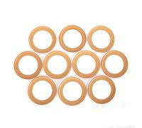 Lot de 10 pistons en caoutchouc pour anneau, joints d'étanchéité en caoutchouc pour kit d'air Ring, piston de compression pour anneau pour compresseur d'air 1100 W, sans huile silencieux