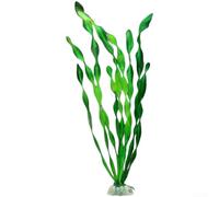 Lot de 10 plantes aquatiques artificielles en polyéthylène pour décoration d'aquarium - Vert et violet - 30 cm (10#-01 vert)
