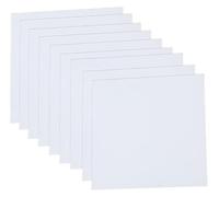 Lot de 10 plaques carrées en céramique d'alumine, isolantes industrielles, adaptées aux pièces de précision et à l'ingénierie de bricolage.(32x32x0.6mm)