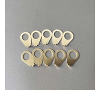 Lot de 10 plaques de pointeur de boutons de guitare, compatibles avec guitare électrique Gibson LP, indicateurs de position de bouton (doré)