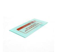 Lot de 10 plaques de protection transparentes pour lentilles de soudage pour une expérience de soudage sûre (114 x 70 mm)